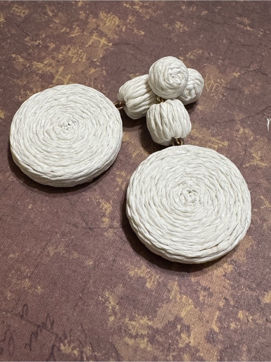 None Jewelry - WOVEN EARRINGS